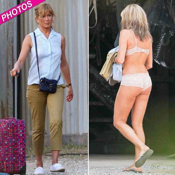 Jennifer Aniston's Stuntwoman Does Butt Double Duty On 'We're The Millers'