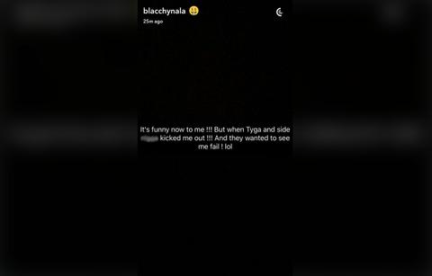 Blac Chyna Slams Kylie Jenner, Tyga In Snapchat Rant