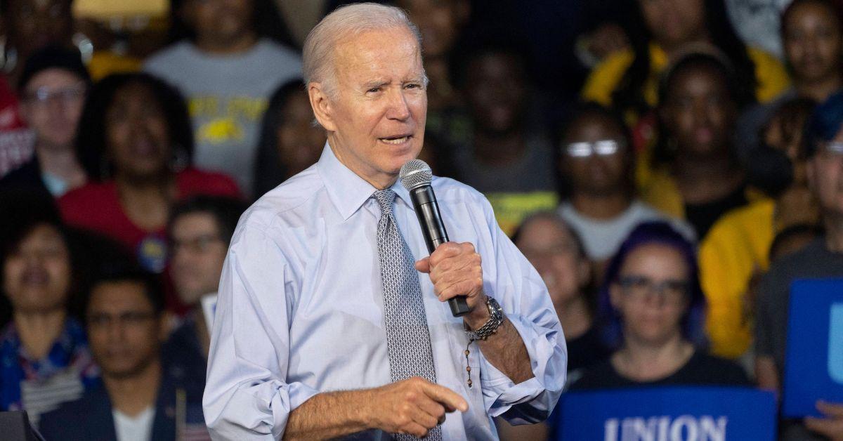 Hecklers Thrown Out Of Joe Biden's Rally After Shouting At President