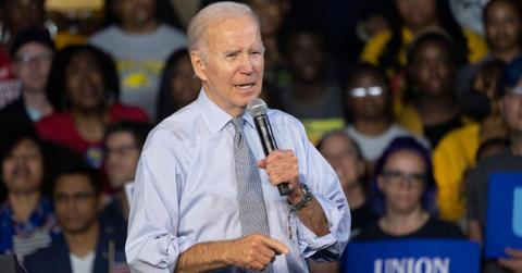 Hecklers Thrown Out Of Joe Biden's Rally After Shouting At President