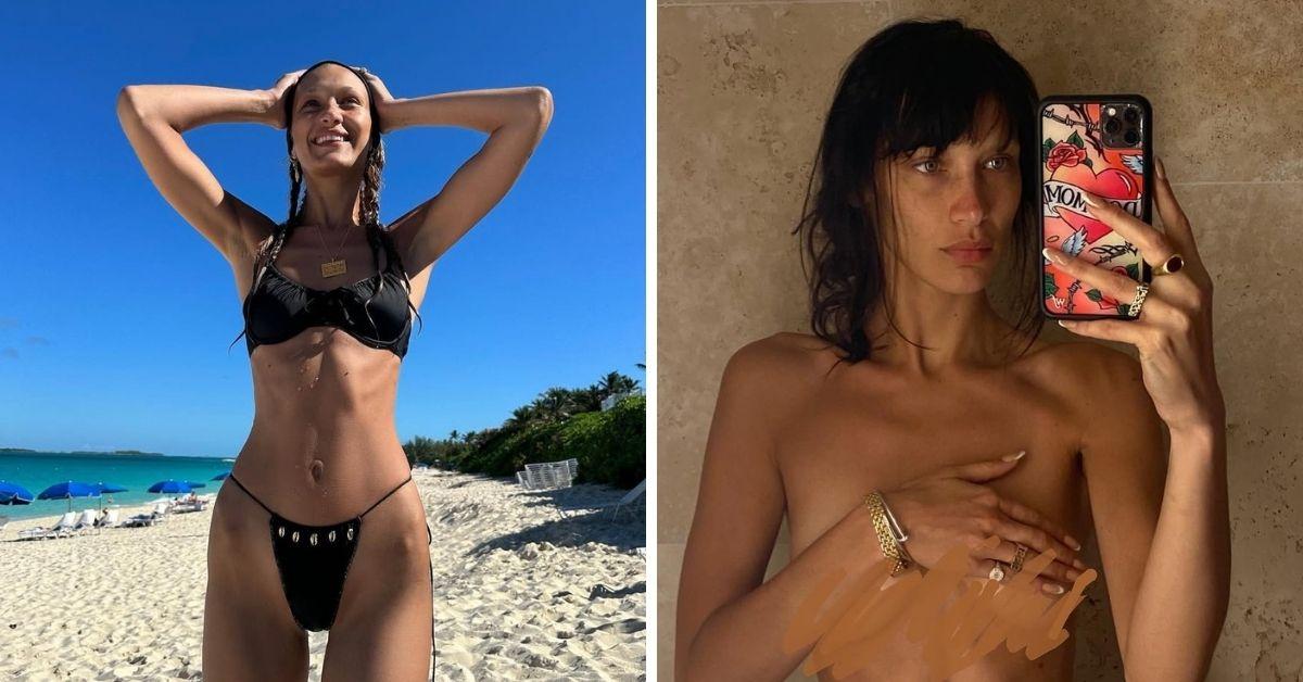 Bella Hadid Hottest Photos Exposed: From Model's Teeny Bikini Shoot During Winter to Topless Mirror Selfie