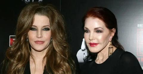 Photo of Lisa Marie Presley and Priscilla Presley