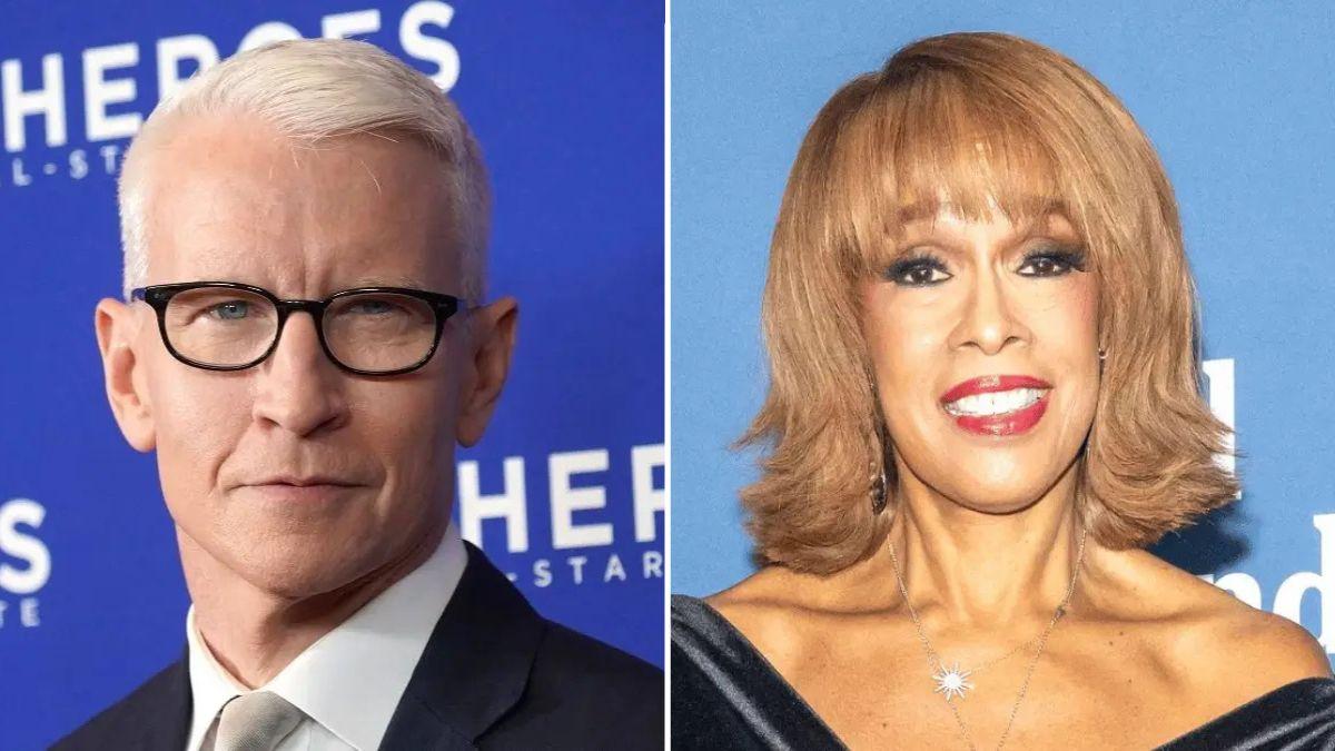 Anderson Cooper and Gayle King
