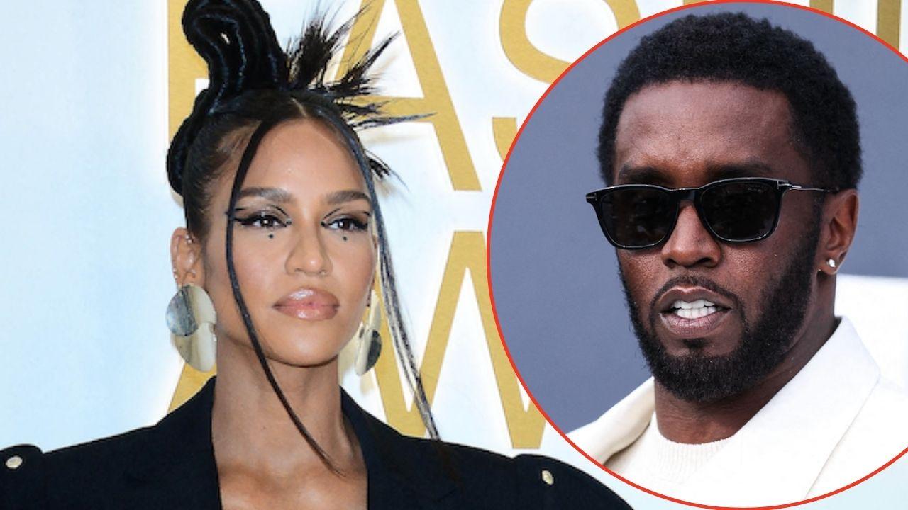 A photo of Sean Combs and Cassie Ventura