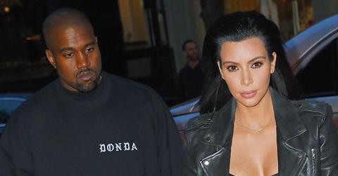 Kim Kardashian Kanye West War Baby