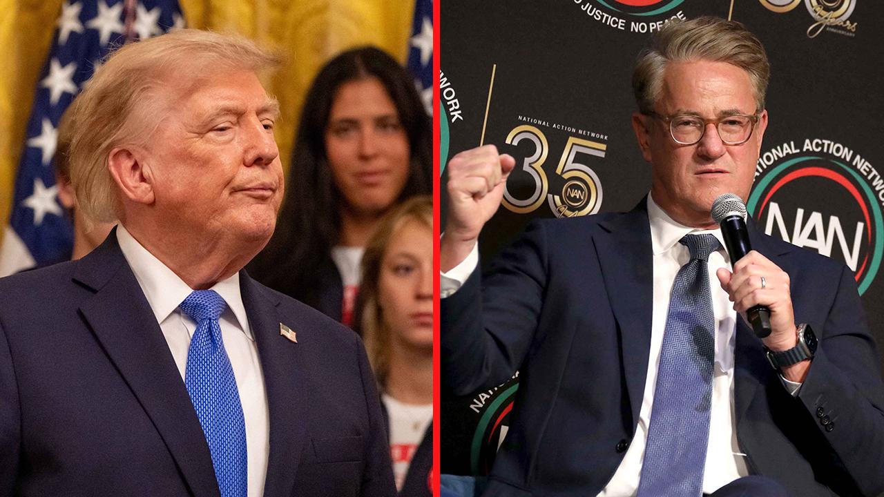 Photo of Donald Trump, Joe Scarborough