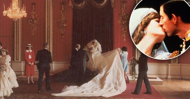 Never Before Seen Photos Of Princess Diana Wedding To Prince Charles