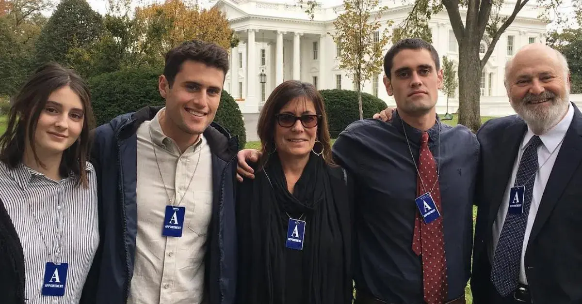 Photo of Rob Reiner with family