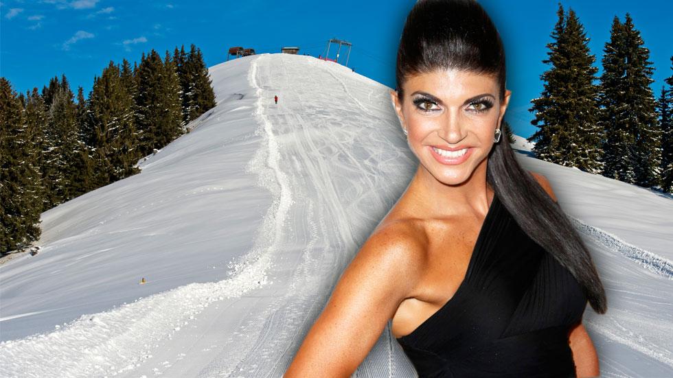 //teresa giudice skiiing