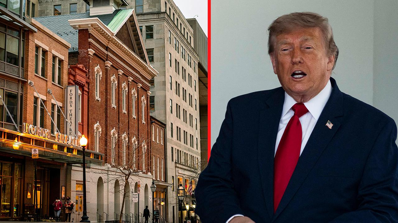 Photo of Ford Theatre, Donald Trump