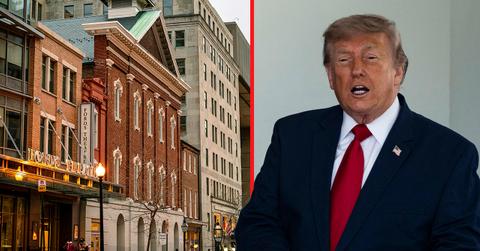 Photo of Ford Theatre, Donald Trump