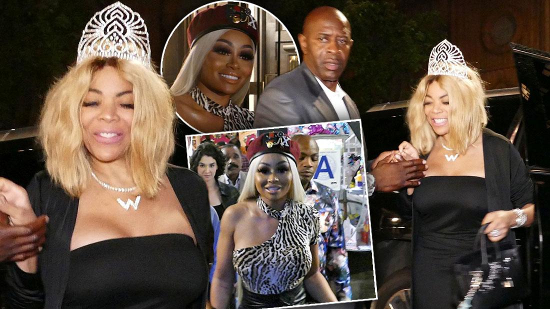 Wendy Williams Wears Princess Outfit On Birthday With Blac Chyna