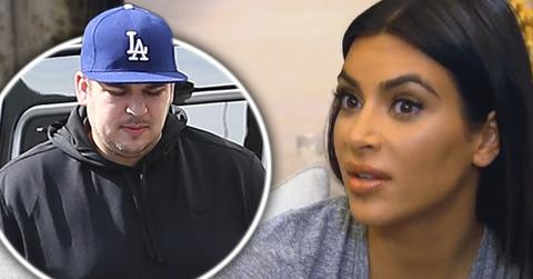 Kim Kardashian Calls Rob Pathetic