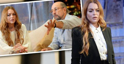 //lindsay lohan performing speed the plow in london