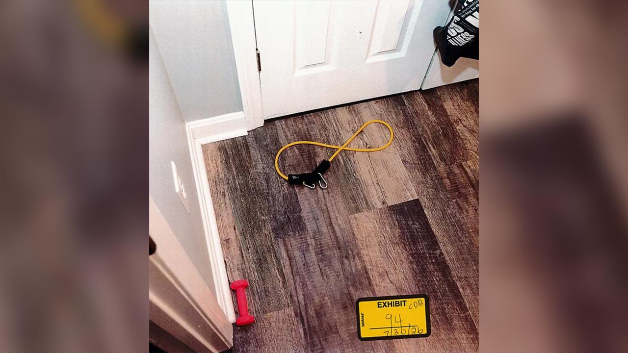 A third pair of bands was found on the floor.