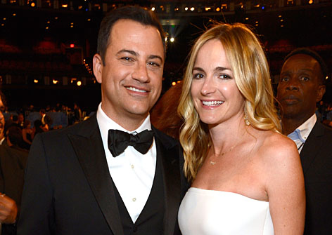 //jimmy kimmel molly mcnearney square getty