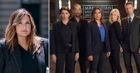 law order svu mariska hargitay hospitalized broken knee ankle wont affect production