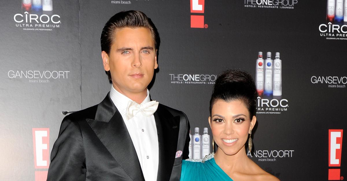 scott disick kourtney kardashian look alike first photos travis barker wedding