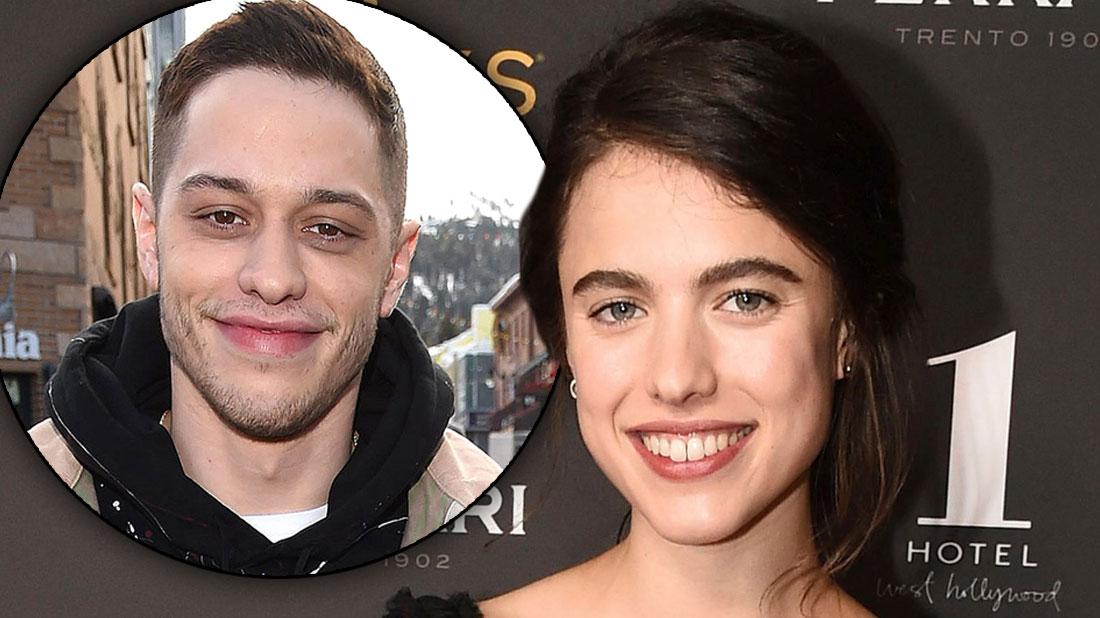 Margaret Qualley Teaches Boyfriend Pete Davidson To Meditate