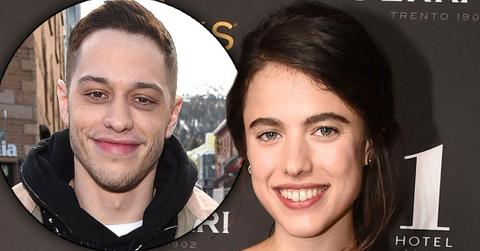 Margaret Qualley Teaches Boyfriend Pete Davidson To Meditate