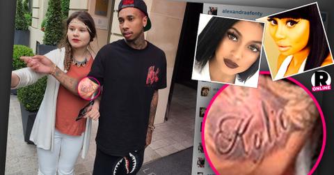 Tyga Kylie Jenner Tattoo