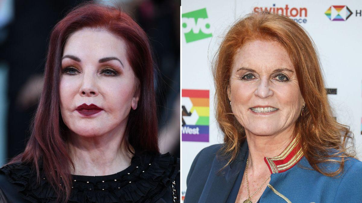Priscilla Presley offered Sarah Ferguson support after her fallout from royal life.