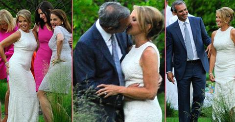 //katie kouric wedding wide