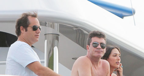 //andrew lauren silverman simon cowell square wenn