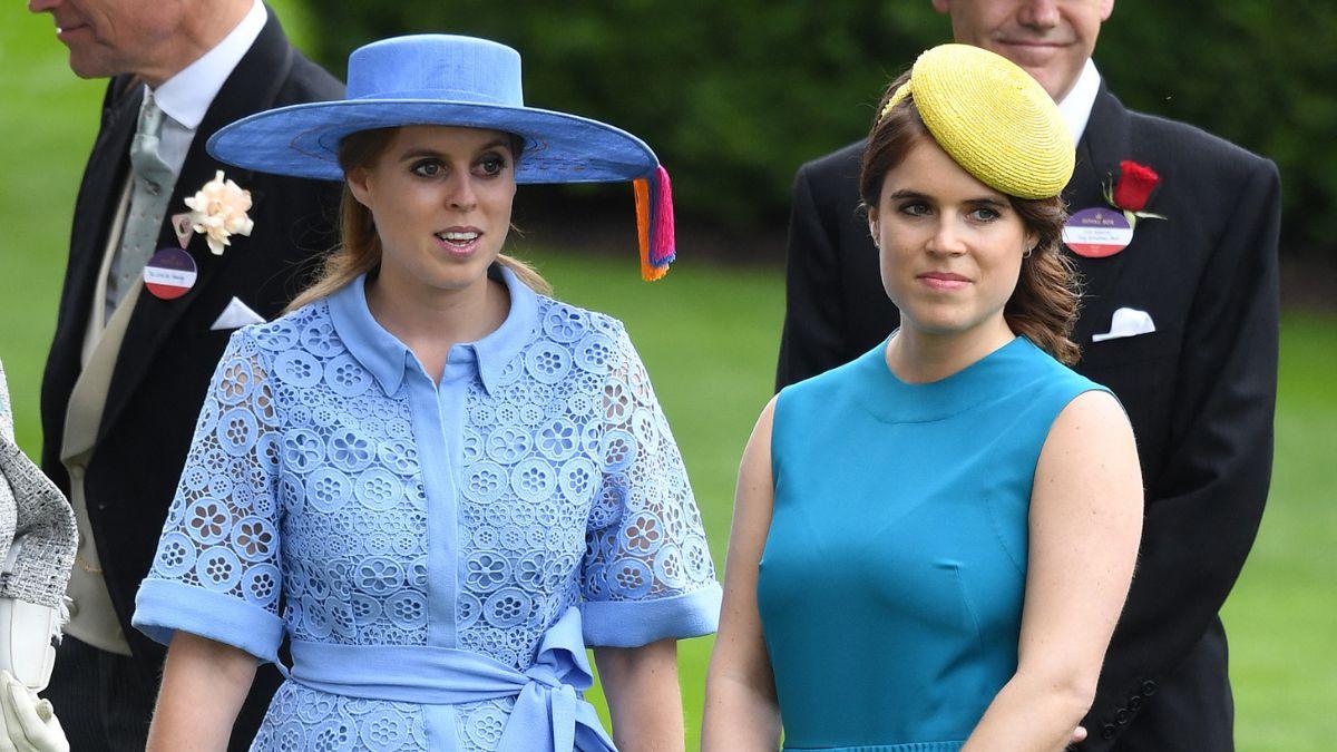 Photo of Princess Beatrice and Princess Eugenie
