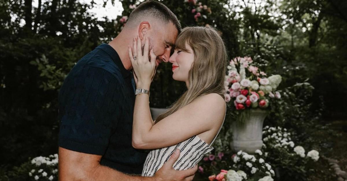 Photo of Taylor Swift and Travis Kelce