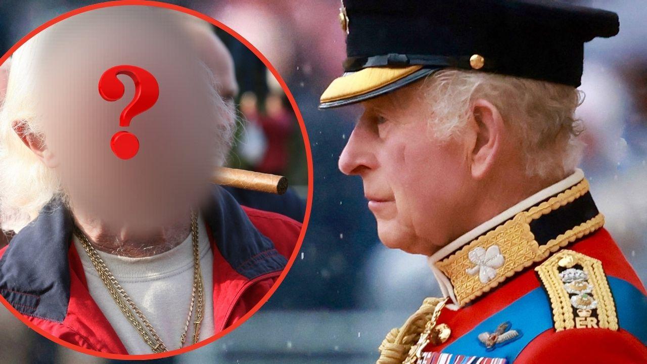 Photo of King Charles and Jimmy Savile