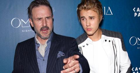 Justin Bieber David Arquette Party