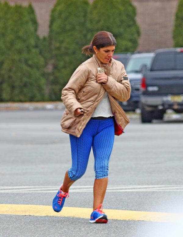 //teresa giudice leaves gym