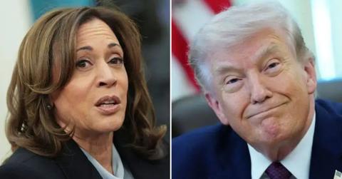 Kamala Harris, Donald Trump