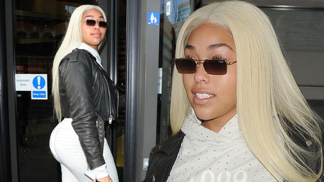 Jordyn Woods: Blonde Hair & White Tracksuit After Cheating Scandal