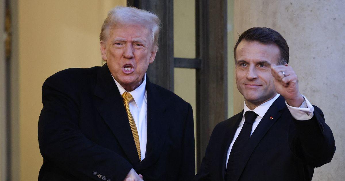 world war  donald trump emmanuel macron zelensky crunch talks paris