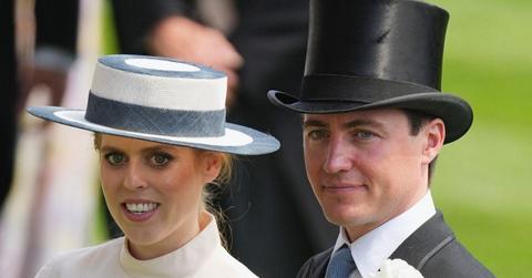 Photo of Edoardo Mapelli Mozzi and Princess Beatrice
