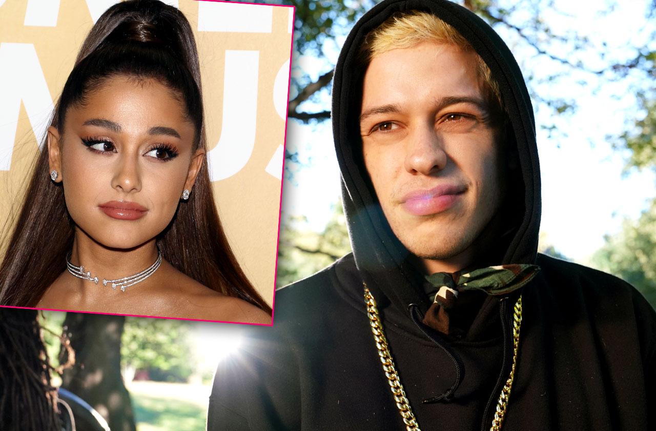 //ariana grande pete davidson suicide threats PP