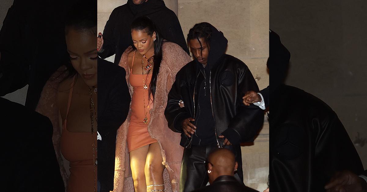 rihanna asap rocky cheating breakup not true pregnant