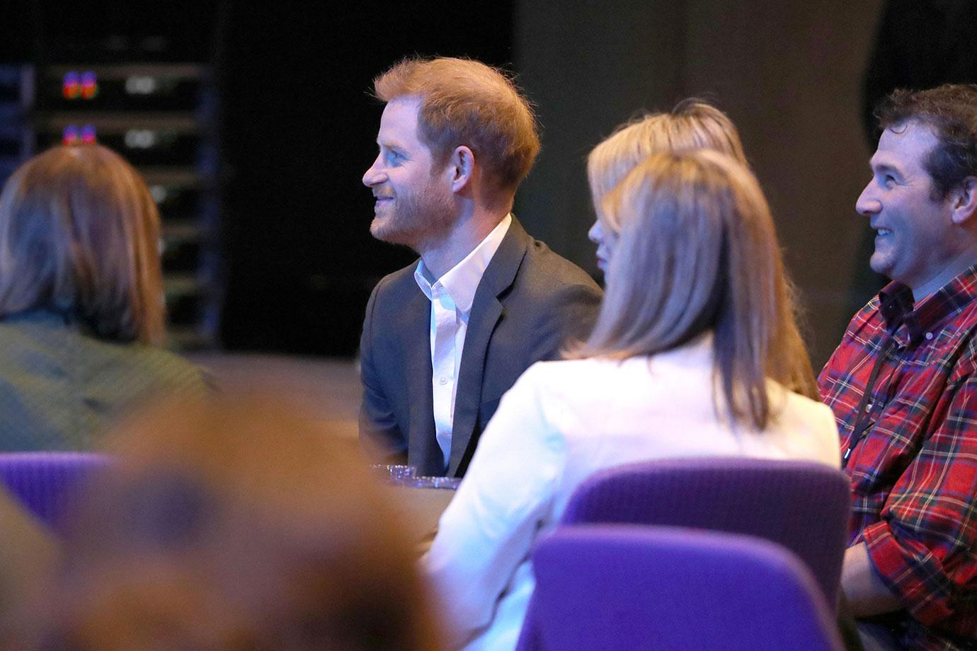 Prince Harry, Duke of Sussex, speaking at a sustainable tourism summit at the Edinburgh International Conference Centre.