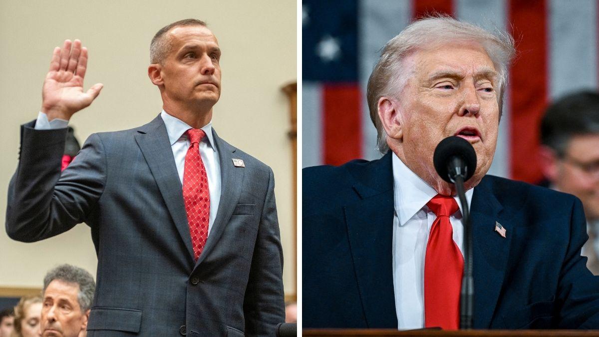Photo of Corey Lewandowski, Donald Trump