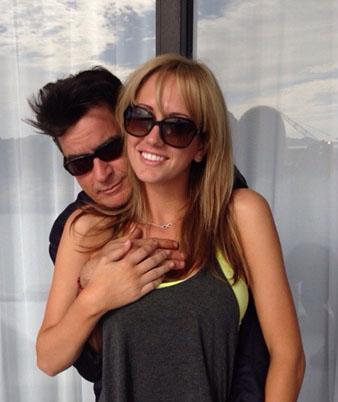 Charlie Sheen Vacations With Porn Star Brett Rossi In Cancun