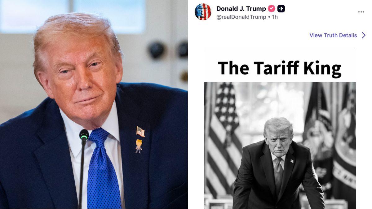 donald trump crowns himself tariff king late night rant trade war