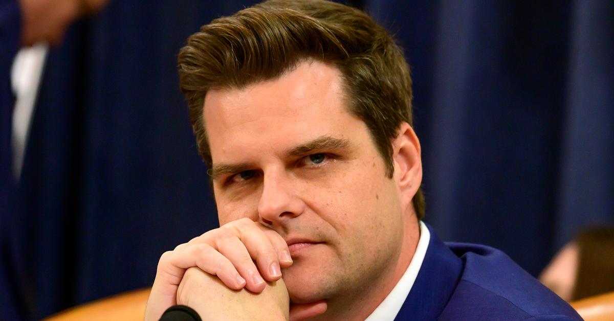 Matt Gaetz's Ex-Girlfriend Working With Feds In Sex Trafficking Probe