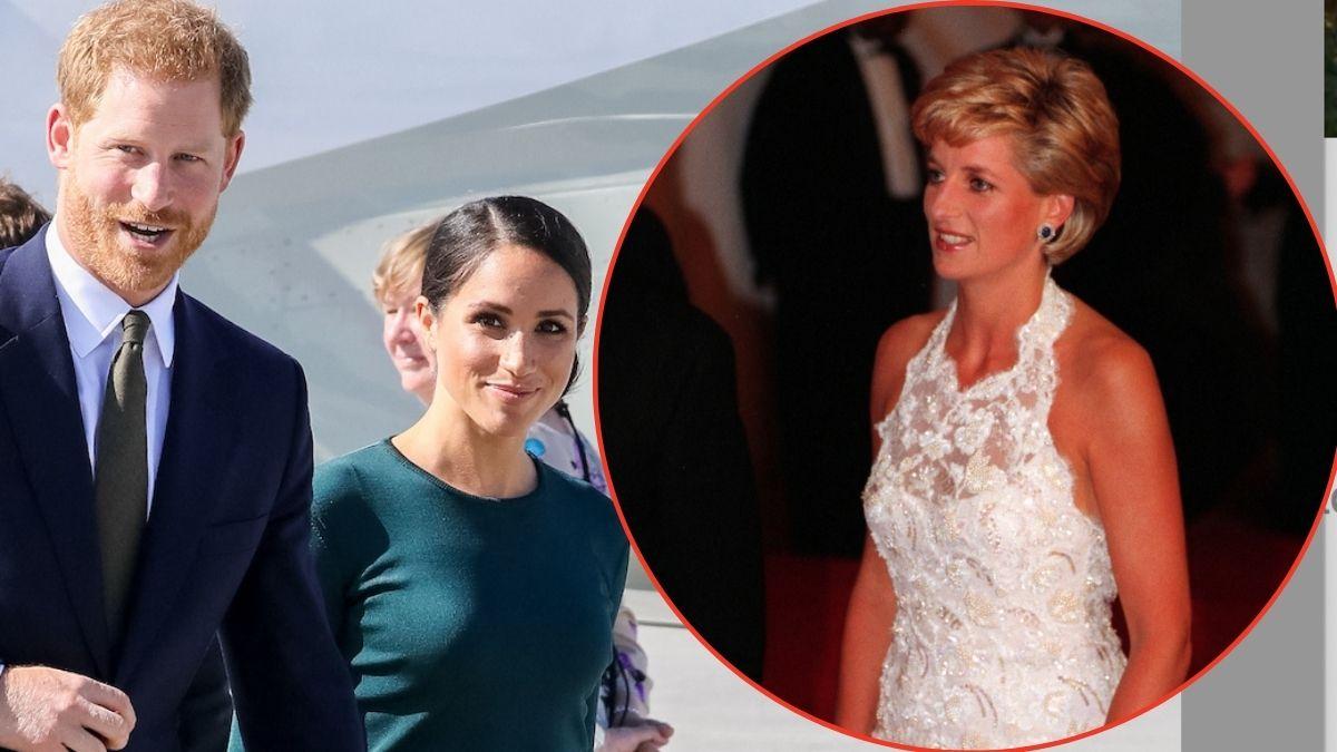 Photo of Meghan Markle and Prince Harry, Princess Diana