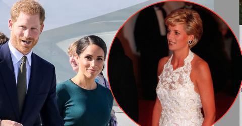 Photo of Meghan Markle and Prince Harry, Princess Diana