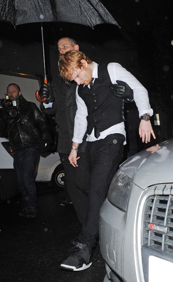 Ed Sheeran Drunk At Brit Awards