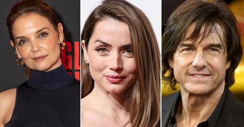 Composite photo of Katie Holmes, Ana de Armas, Tom Cruise
