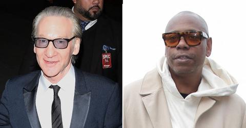 Bill Maher has traded political blows with Dave Chappelle in a heated stand-up clash over politics.