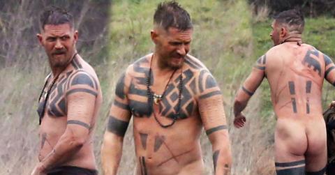 //tom hardy naked nude shirtless taboo set photos pp
